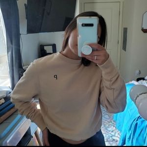 PINK cropped sweater